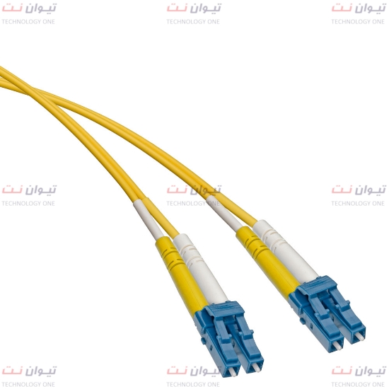 پچ کورد فیبر نوری برندرکس LC-LC داپلکس سینگل مود یا brand-rex LC-LC Duplex single mode patch cord-HOPLC008xxxLC203